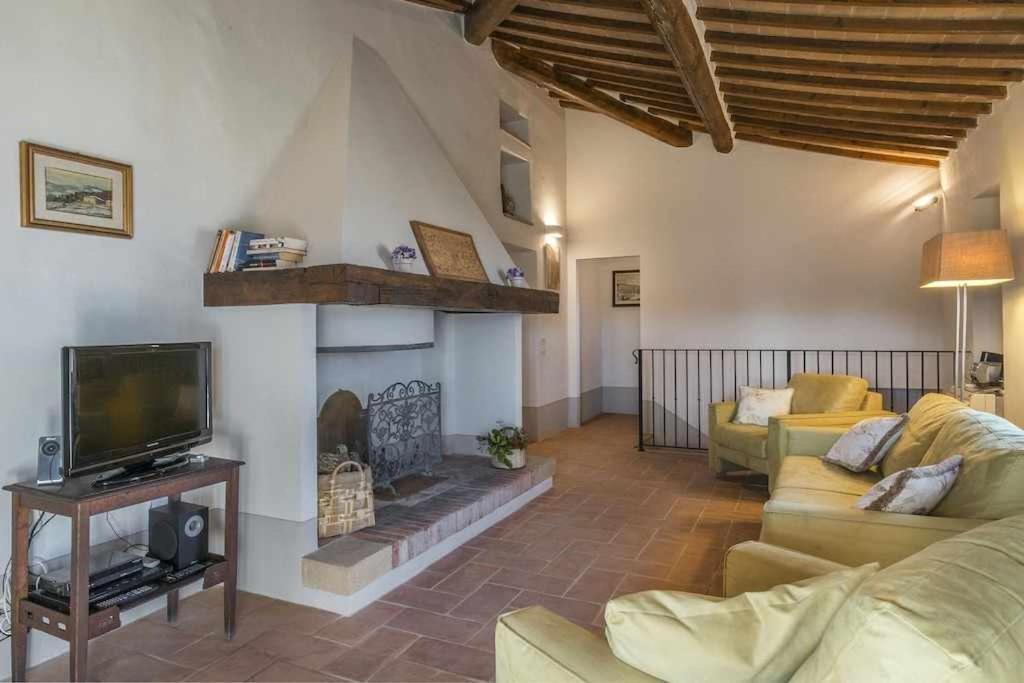 Villa I Cipressini Piscina Riscaldata Spa Toscana بيينْسا المظهر الخارجي الصورة