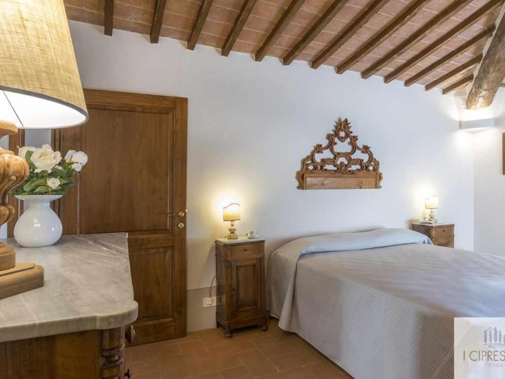 Villa I Cipressini Piscina Riscaldata Spa Toscana بيينْسا المظهر الخارجي الصورة