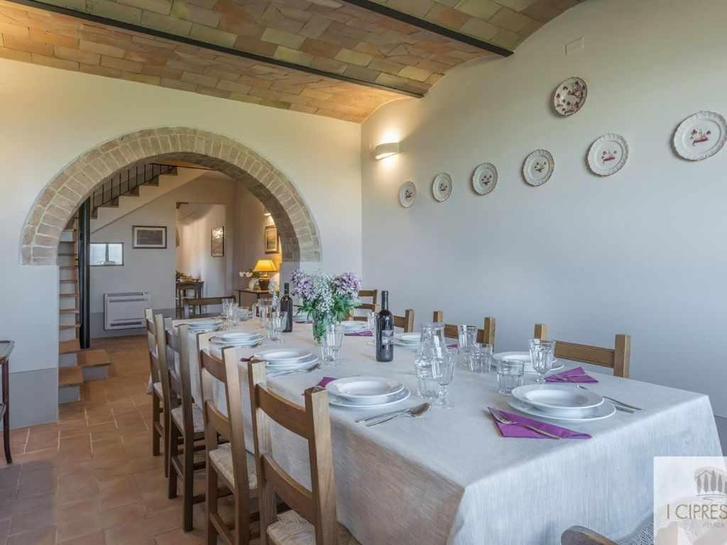 Villa I Cipressini Piscina Riscaldata Spa Toscana بيينْسا المظهر الخارجي الصورة