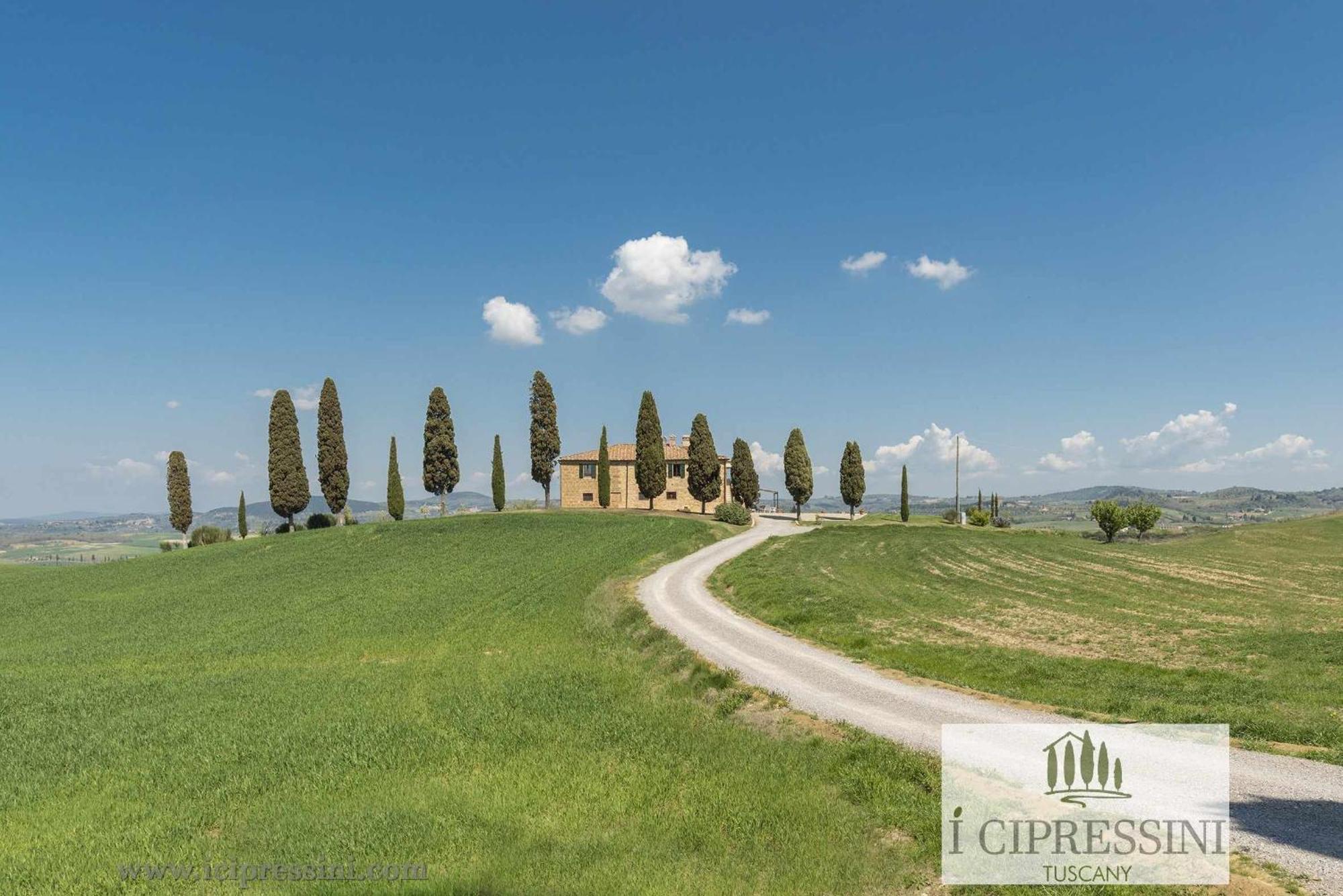 Villa I Cipressini Piscina Riscaldata Spa Toscana بيينْسا المظهر الخارجي الصورة